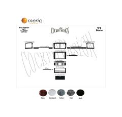 Meriç® Peugeot 407 Ön Torpido Kaplama 11 Parça 2005-2010 (530157093)-Maun Titan