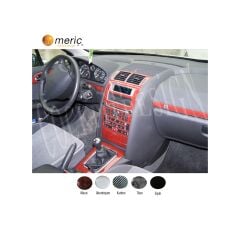 Meriç® Peugeot 407 Ön Torpido Kaplama 11 Parça 2005-2010 (530157093)-Maun Alüminyum
