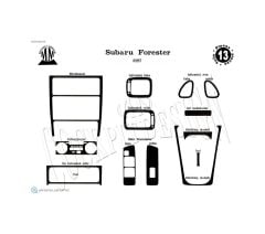 Meriç® Subaru Forester Ön Torpido Kaplama 13 Parça 1997-2007 (530157393)-Maun Piano Black