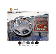 Meriç® Iveco Stralis Ön Torpido Kaplama 73 Parça 2002-2007 (530158216)-Maun Karbon