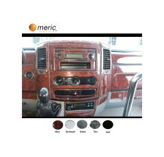Meriç® Volkswagen Crafter Ön Torpido Kaplama 61 Parça 2006-2019 (530158376)-Maun Piano Black