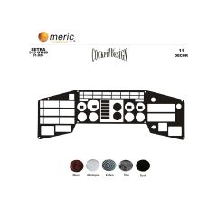 Meriç® Setra 315 Gthd Ön Torpido Kaplama 11 Parça 1996-2000 (530158526)-Maun Piano Black
