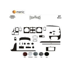 Meriç® Iveco Eurobus Ön Torpido Kaplama 27 Parça 2006-2012 (530158443)-Maun Karbon