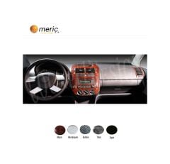 Meriç® Volkswagen Polo Ön Torpido Kaplama 15 Parça 2005-2009 (530157621)-Maun Karbon