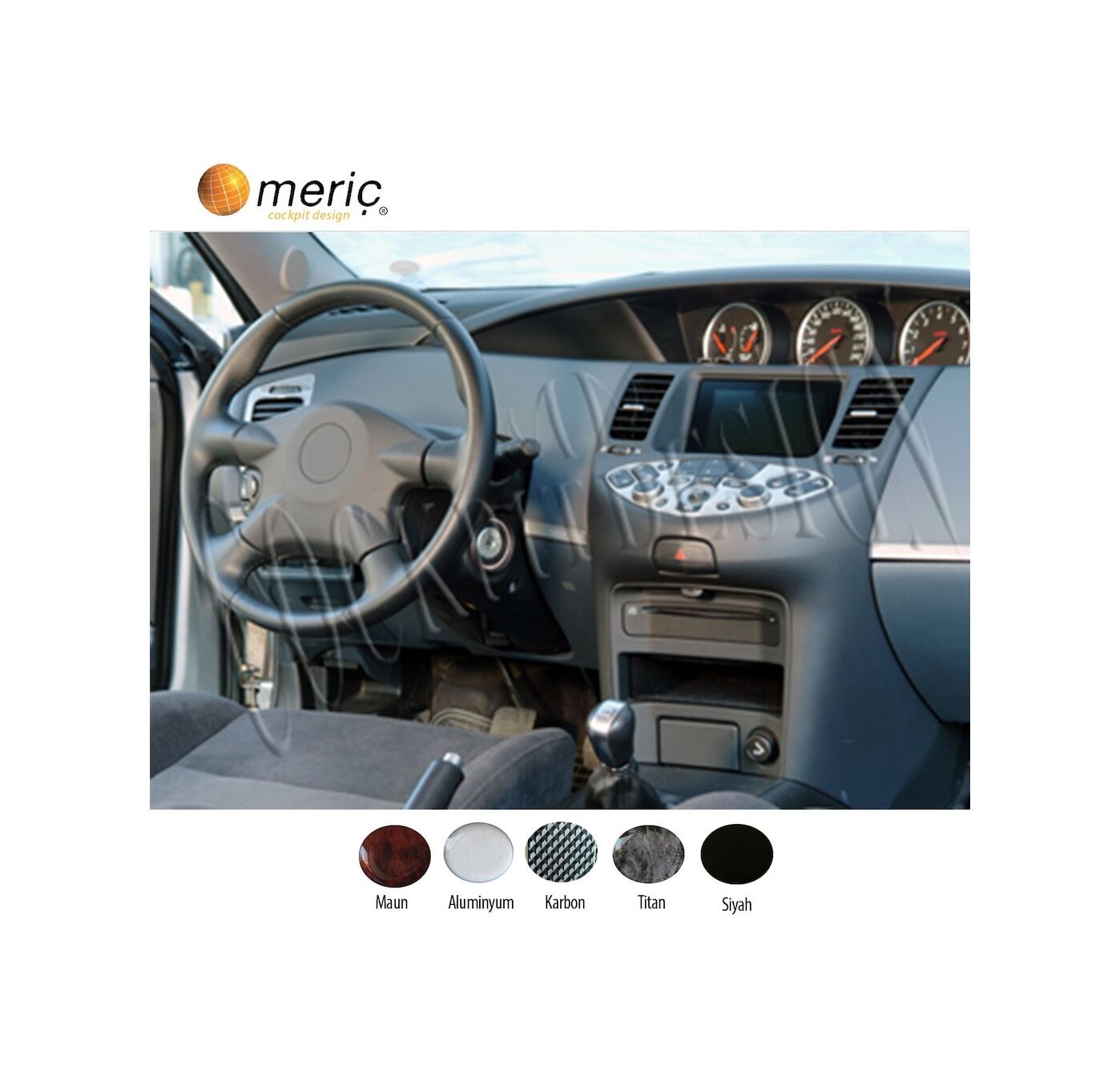 Meriç® Nissan Primera Ön Torpido Kaplama 12 Parça 2002-2006 (530157888)-Maun Maun
