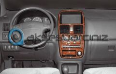 Meriç® Kia Carens Ön Torpido Kaplama 7 Parça 2000-2002 (530156575)-Maun Karbon