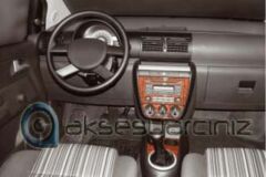 Meriç® Volkswagen Fox Ön Torpido Kaplama 9 Parça 2005-2012 (530157592)-Maun