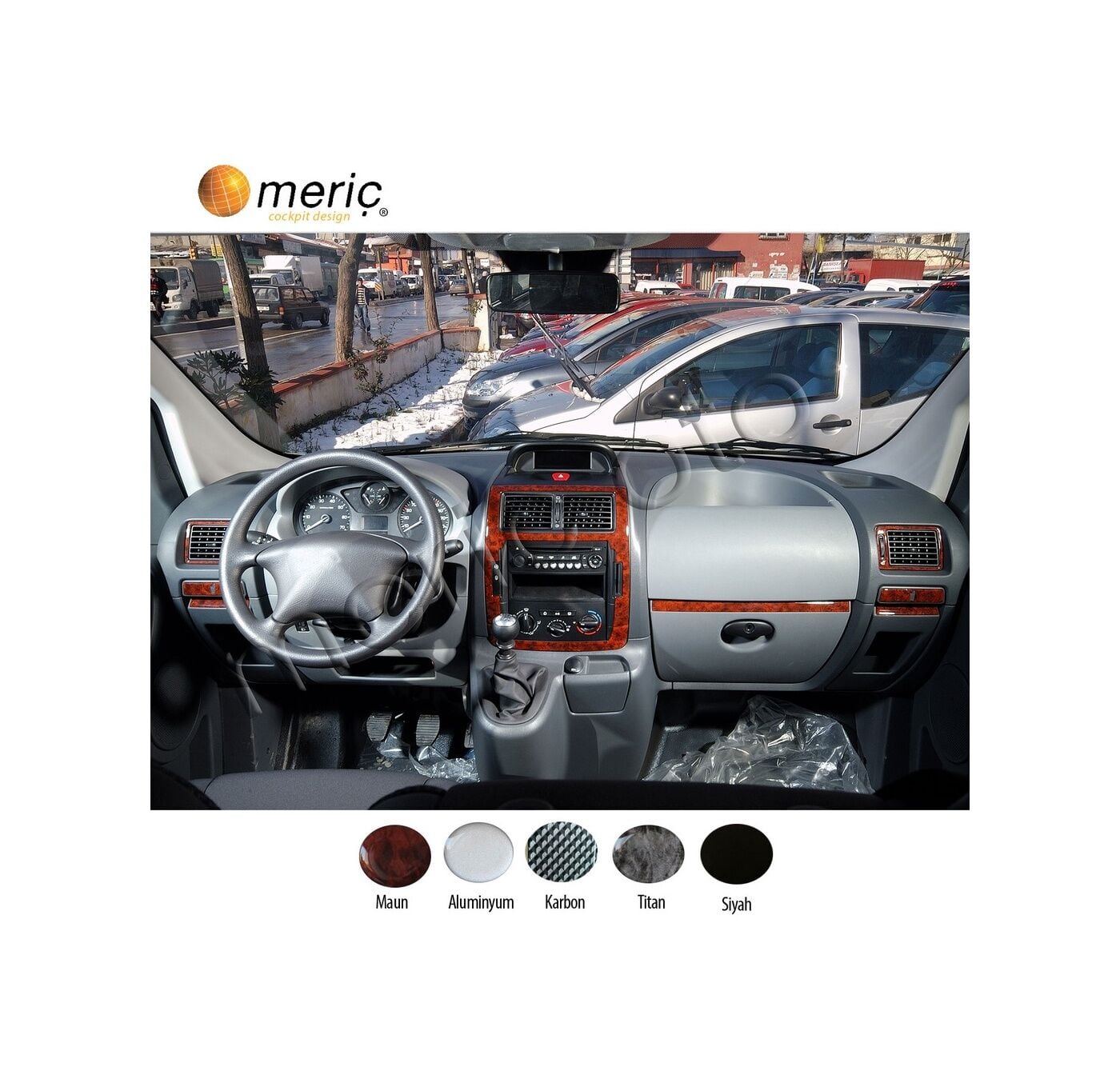 Meriç® Peugeot Expert/Scudo/Jumpy Ön Torpido Kaplama 12 P. 2007-› (530157122)-Maun