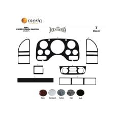 Meriç Bmc Profesyonel Ön Torpido Kaplama 7 Parça 2007-› (530157760)-Maun Piano Black
