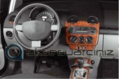 Meriç® Vw New Beettle Ön Torpido Kaplama 11 Parça 1998-2002 (530157600)-Maun Karbon