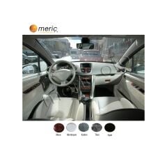 Meriç® Peugeot 207 Ön Torpido Kaplama 17 Parça 2007-› (530157058)-Maun Karbon