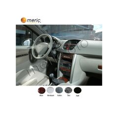 Meriç® Peugeot 207 Ön Torpido Kaplama 17 Parça 2007-› (530157058)-Maun Alüminyum