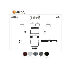 Meriç® Lada Jiguli 2107 Ön Torpido Kaplama 17 Parça 2017-› (530156660)-Maun Piano Black