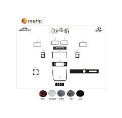 Meriç® Lada Jiguli 2107 Ön Torpido Kaplama 17 Parça 2017-› (530156660)-Maun Alüminyum