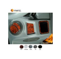 Meriç® Peugeot J9 Premier Ön Torpido Kaplama 18 Parça 2006-2010 (530157123)-Maun Piano Black