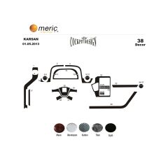 Meriç® Peugeot Karsan Jest Ön Torpido Kaplama 38 Parça 2013-› (530158450)-Maun