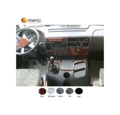 Meriç® Peugeot Karsan J10 Ön Torpido Kaplama 31 Parça 2010-› (530158337)-Maun Karbon