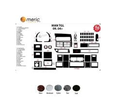 Meriç® Man Tgl Ön Torpido Kaplama 66 Parça 2004-› (530158269)-Maun Alüminyum