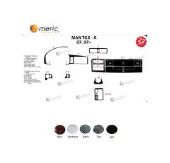 Meriç® Man Tgx-Tgs Ön Torpido Kaplama 22 Parça 2007-› (530158270)-Maun