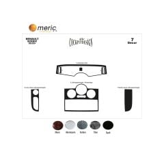 Meriç® Renault Scenic Ön Torpido Kaplama 7 Parça 2003-2010 (530157260)-Maun