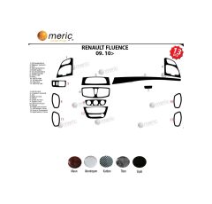 Meriç® Renault Fluence Ön Torpido Kaplama 13 Parça 2010-› (530157174)-Maun Titan