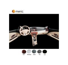 Meriç® Renault Fluence Ön Torpido Kaplama 13 Parça 2010-› (530157174)-Maun Karbon