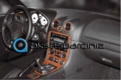 Meriç® Mazda Mx 5 Ön Torpido Kaplama 14 Parça 2000-2005 (530156732)-Maun Alüminyum