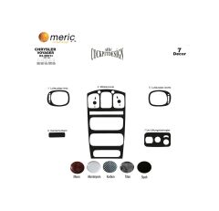 Meriç® Chrysler Voyager Ön Torpido Kaplama 7 Parça 2001-2007 (530156087)-Maun