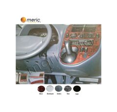 Meriç® Mercedes Vito Caravan Ön Torpido Kaplama 40 Prç 1996-1999 (530158295)-Maun Piano Black