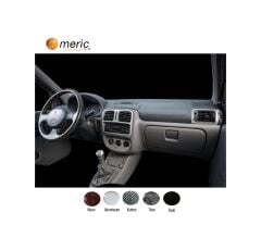 Meriç® Renault Clio Ön Torpido Kaplama 18 Parça 1998-2001 (530157166)-Maun Piano Black