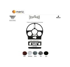 Meriç® Renault Modus Ön Torpido Kaplama 4 Parça 2004-2008 (530157261)-Maun Titan