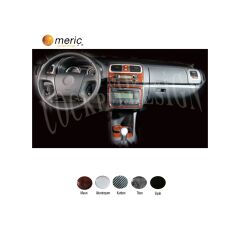 Meriç® Skoda Fabia - Roomster Ön Torpido Kaplama 20 Parça 2006-› (530157355)-Maun Piano Black