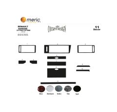 Meriç® Renault Safrane Ön Torpido Kaplama 11 Parça 1993-1996 (530157285)-Maun