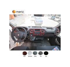 Renault Master/Movano/Interstar Ön Torpido Kaplama 29 Prç 2010-19 (530158134)-Alüminyum Alüminyum