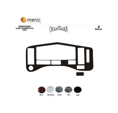 Meriç® Mercedes Connecto 0345K Ön Torpido Kaplama 3 Prç 1997-2001 (530158279)-Maun Karbon