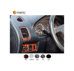 Meriç® Mitsubishi Carisma Ön Torpido Kaplama 13 Parça 1999-2004 (530156803)-Piano Black Titan