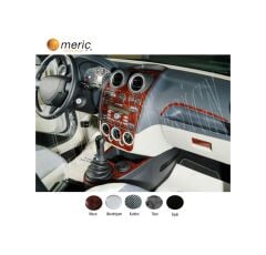 Meriç® Ford Fiesta Ön Torpido Kaplama 10 Parça 2005-2010 (530156314)-Maun Piano Black