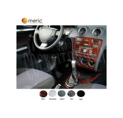 Meriç® Ford Fiesta Ön Torpido Kaplama 10 Parça 2005-2010 (530156314)-Maun Karbon