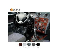 Meriç® Ford Fiesta Ön Torpido Kaplama 10 Parça 2005-2010 (530156314)-Maun Alüminyum