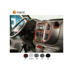 Meriç® Ford Transit Ön Torpido Kaplama 15 Parça 2000-2006 (530158077)-Maun Piano Black