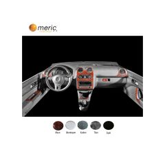 Meriç® Volkswagen Caddy Ön Torpido Kaplama 16 Parça 2010-2014 (530157587)-Maun Alüminyum