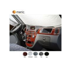Meriç® Mercedes Sprinter Ön Torpido Kaplama 24 Parça 2000-2006 (530158093)-Maun Alüminyum