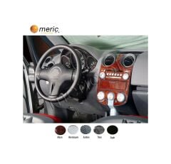Meriç® Mitsubishi Colt Ön Torpido Kaplama 4 Parça 2004-2007 (530156810)-Maun Piano Black