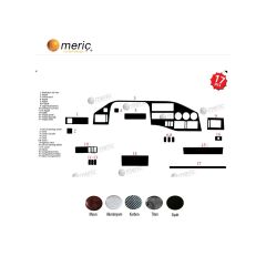 Meriç® Volkswagen Volt Lt Ön Torpido Kaplama 17 Parça 1995-2006 (530158408)-Maun