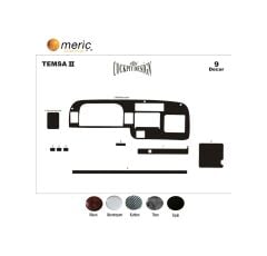Meriç® Mitsubishi Prestige Ön Torpido Kaplama 9 Parça 1999-2010 (530158447)-Maun Alüminyum