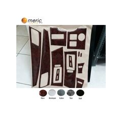 Meriç® Volkwagen Crafter Ön Torpido Kaplama 51 Parça 2006-2019 (530158413)-Maun Karbon