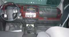 Meriç® Nissan Navara Ön Torpido Kaplama 16 Parça 2010-2015 (530157885)-Maun