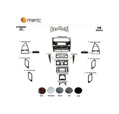 Meriç® Citroen C4 Ön Torpido Kaplama 18 Parça 2004-2010 (530156098)-Maun