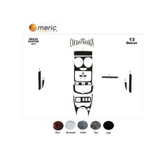 Meriç® Dacia Duster Ön Torpido Kaplama 13 Parça 2013-2016 (530156184)-Maun Karbon