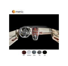 Meriç® Fiat Linea Ön Torpido Kaplama 10 Parça 2007-2012 (530156253)-Maun Piano Black